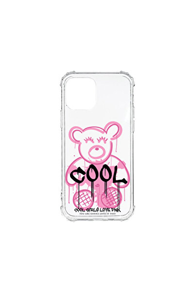 bestcase Carcasă spate antișoc pentru Xiaomi Mi 11 Lite, Teddy Bear Cool Pink...