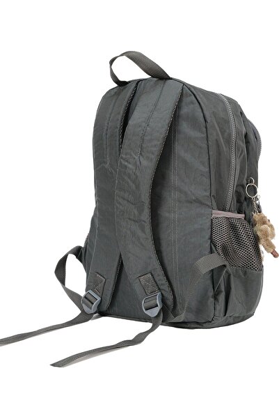 Pippa İlus Four-Eye School and Daily Backpack (Dark Gray - Women and Men - Cnt8035-05)