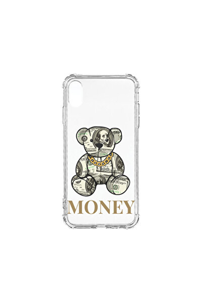 bestcase Carcasă spate antișoc pentru Apple iPhone XR, Teddy Bear Money, AS 1549