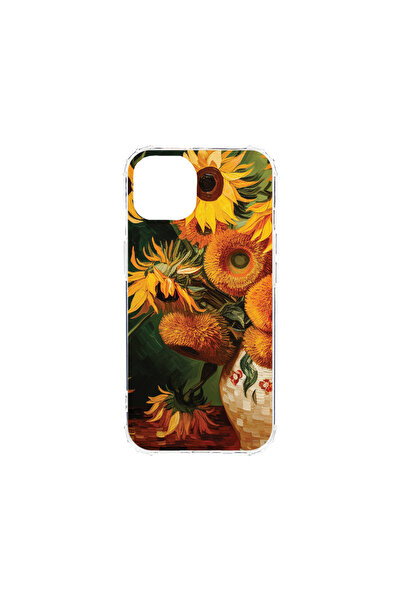 bestcase Carcasă spate antișoc pentru Apple iPhone 13 Mini, pictură floarea-s...