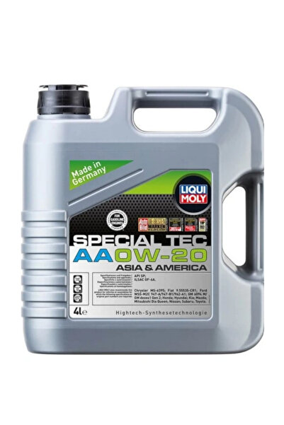 Liqui Moly 0W20 Motor Yağı Special Tec Aa 4 Lt (9705)