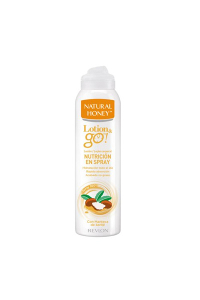 Revlon Honey Lotion & Go moisturizing body lotion spray, with natural honey and shea butter, 200ml