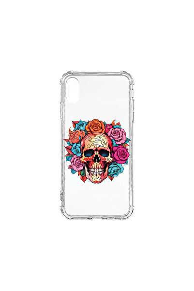 bestcase Αντικραδασμική θήκη πλάτης για Apple iPhone XR, Dream Colors - Skull...