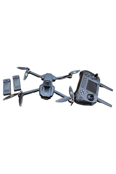 Gepettoys DRONE 1080P Full HD Camera Brushless Motor kumanda ekranlı görüntü yedek batarya