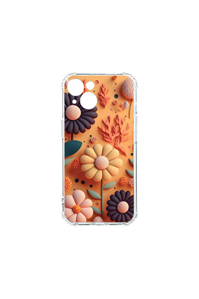 bestcase Carcasă spate antișoc pentru Apple iPhone 14, Happy Flowers, AS 1149