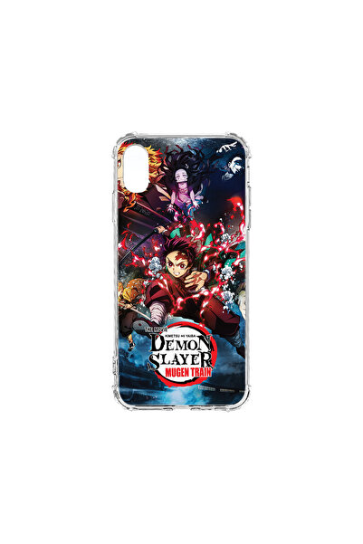 bestcase Carcasă spate antișoc pentru Apple iPhone XS / iPhone X, Demon Slaye...