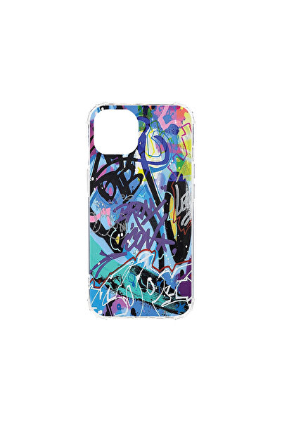 bestcase Carcasă spate antișoc pentru Apple iPhone 13 Pro, Graffiti, AS 1184
