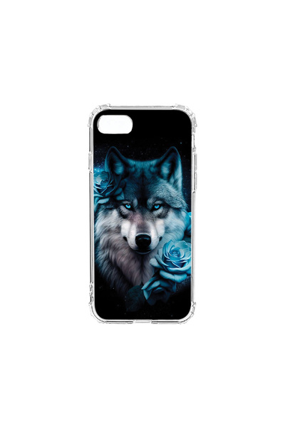 bestcase Carcasă spate antișoc pentru Apple iPhone SE 3 / SE 2 / 8 / 7, Albas...