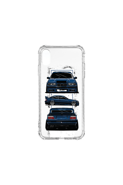bestcase Carcasă spate antișoc pentru Apple iPhone XS / iPhone X, BMW E36, AS...