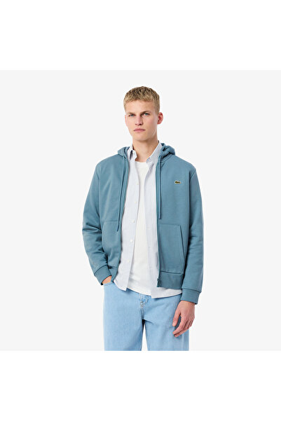 Lacoste هودي من الصوف بسحاب - SH9626-00-HD9