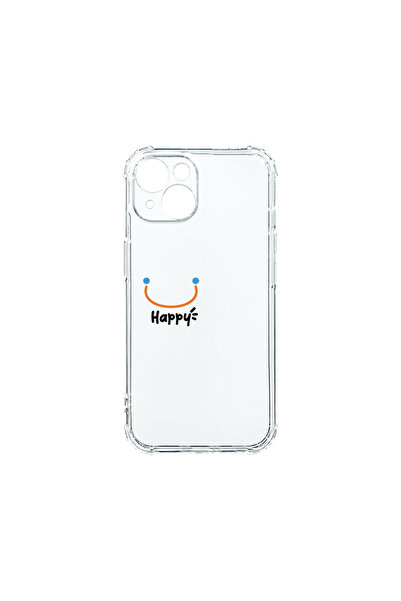 bestcase Carcasă spate antișoc pentru Apple iPhone 15, Be Happy, AS 1472