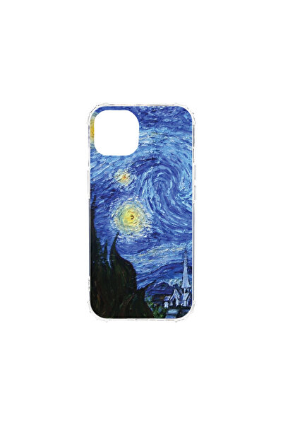 bestcase Carcasă spate antișoc pentru Apple iPhone 13 Mini, Van Gogh - Noapte înstelată, AS 1269