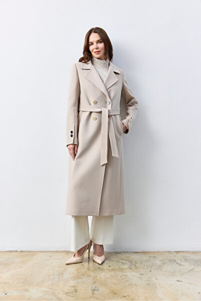KENT Long Cashmere Stone Color Coat
