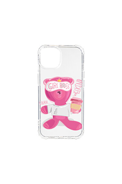 bestcase Αντικραδασμική θήκη πίσω για Apple iPhone 13 Mini, Αρκουδάκι - Gril ...