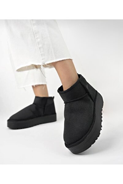 W MAX WM Короткі жіночі чоботи з хутром всередині - Bootie