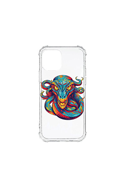 bestcase Carcasă spate antișoc pentru Apple iPhone 11, Dream Colors Dragon, A...
