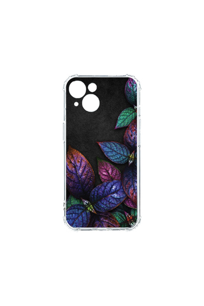 bestcase Carcasă spate antișoc pentru Apple iPhone 15 Plus, model pene, AS 1151