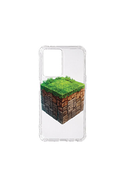 bestcase Carcasă spate antișoc pentru Motorola Moto G53, Minecraft World, AS ...