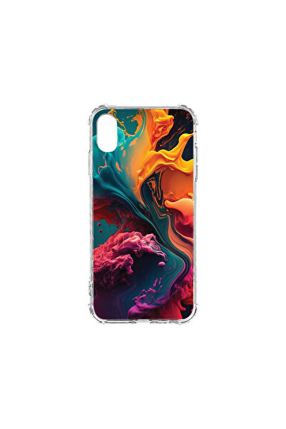 bestcase Carcasă spate antișoc pentru Apple iPhone XR, culori lichide, AS 1234