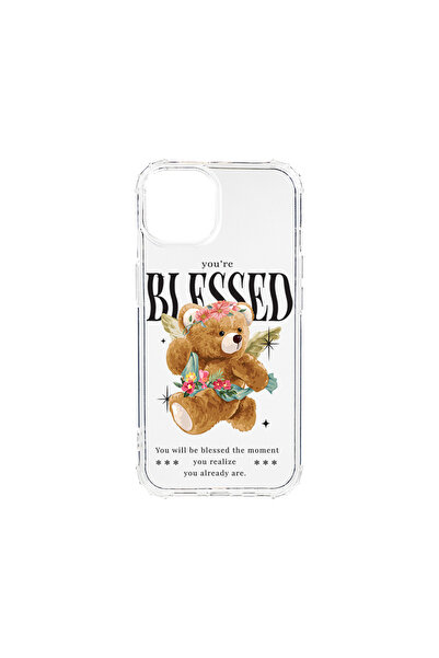 bestcase Carcasă spate antișoc pentru Apple iPhone 13 Mini, Teddy Bear Blesse...