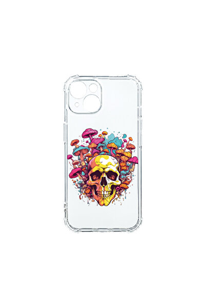 bestcase Carcasă spate antișoc pentru Apple iPhone 14, Dream Colors - Craniu ...