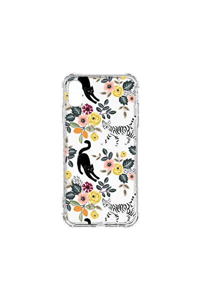 bestcase Carcasă spate antișoc pentru Apple iPhone XR, model pisică, AS 1429