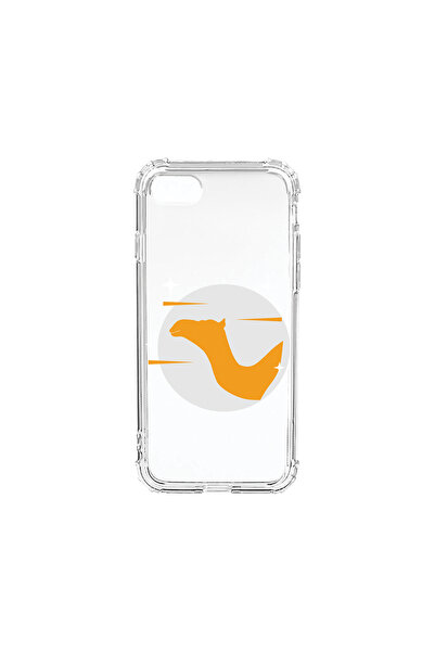 bestcase Carcasă spate antișoc pentru Apple iPhone SE 3 / SE 2 / 8 / 7, Camel...