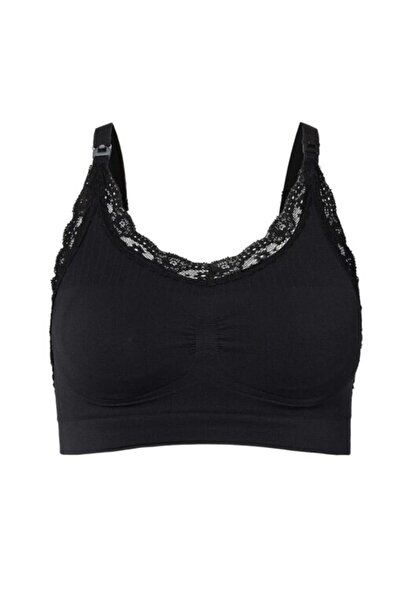 NOPPIES Lace Seamless Nursing Bra Black Noppies, XS/S