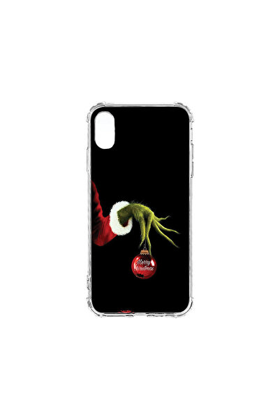 bestcase Carcasă spate antișoc pentru Apple iPhone XR, Grinch de Crăciun, AS ...
