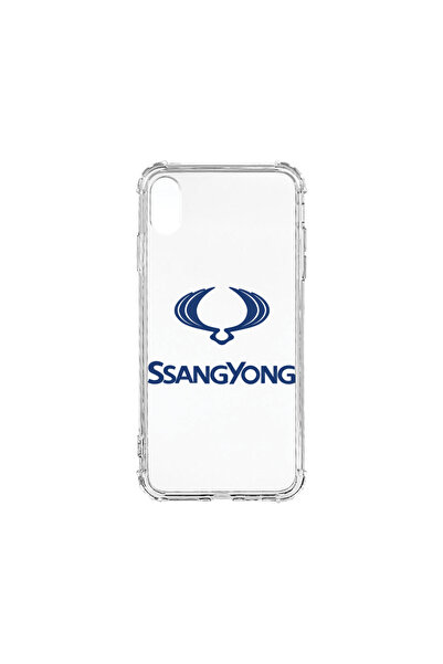 bestcase Carcasă spate antișoc pentru Apple iPhone XR, logo SsangYong, AS 1717