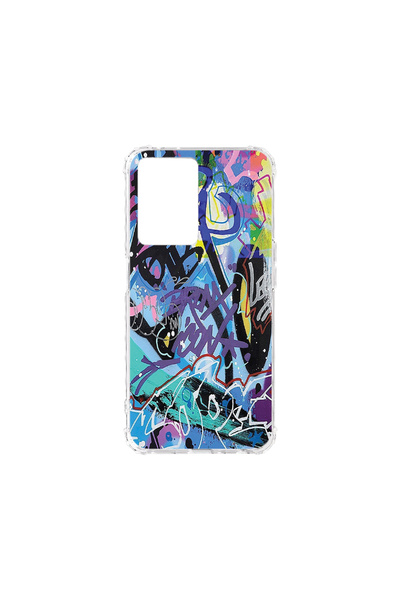 bestcase Carcasă spate antișoc pentru Motorola Moto G23 / G13, Graffiti, AS 1184
