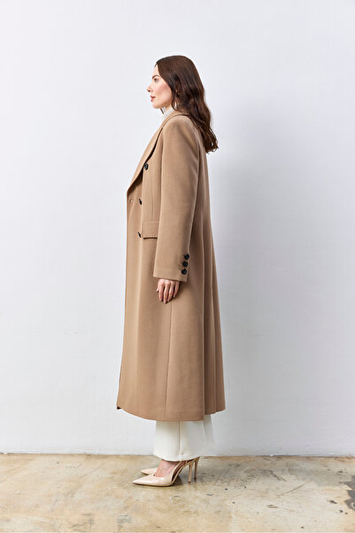 KENT Classic Long Cashmere Camel Coat