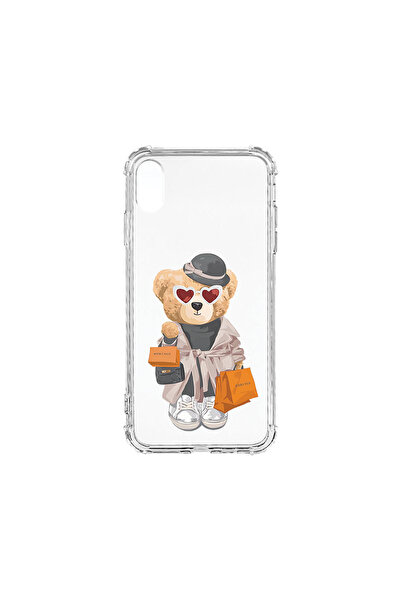 bestcase Carcasă spate antișoc pentru Apple iPhone XR, Teddy Bear Shopping, AS 1458