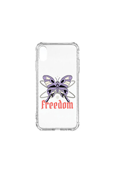 bestcase Carcasă spate antișoc pentru Apple iPhone XR, Freedom - Butterfly, A...