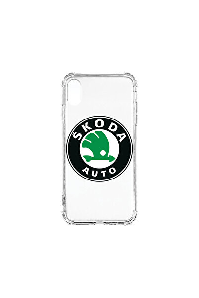 bestcase Carcasă spate antișoc pentru Apple iPhone XR, logo Skoda Classic, AS...