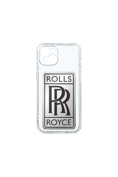 bestcase Carcasă spate antișoc pentru Apple iPhone 15, logo Rolls Royce, AS 1772