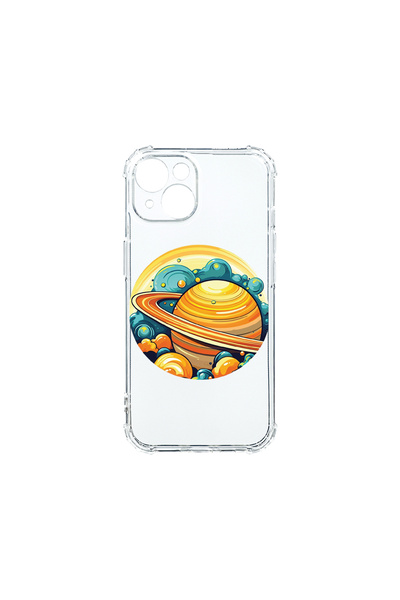 bestcase Carcasă spate antișoc pentru Apple iPhone 14, Planet - Saturn, AS 1579