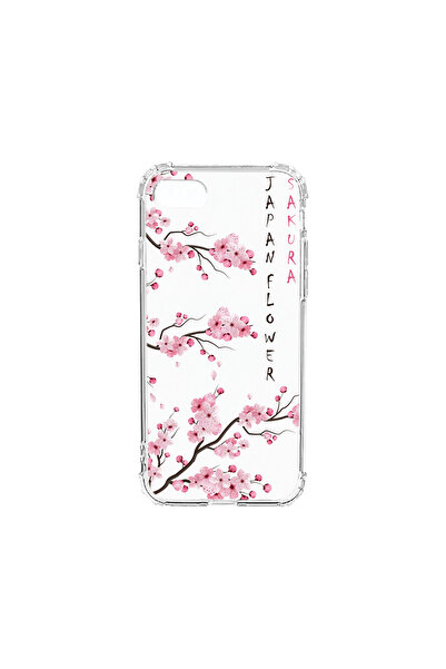 bestcase Carcasă spate antișoc pentru Apple iPhone SE 3 / SE 2 / 8 / 7, Cherr...