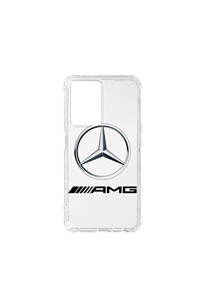 bestcase Αντικραδασμική θήκη πίσω για Motorola Moto G53, λογότυπο Mercedes-Be...