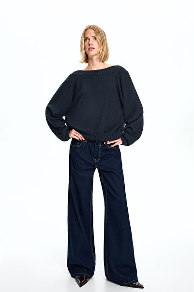 Bershka Sırtı açık kazak