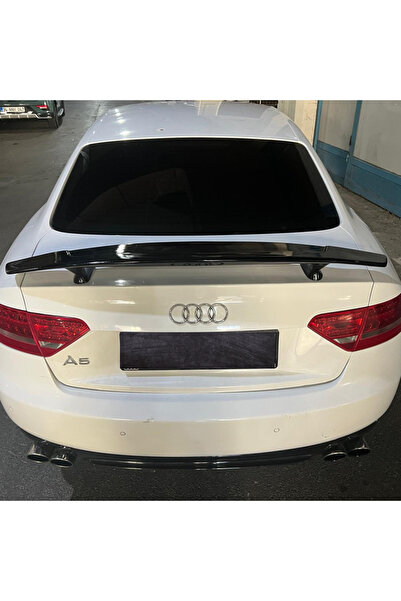 ACK Dizayn AUDİ A5 ARACA ÖZEL OTO SPOİLER A+ FİBERGLASS PİANOBLACK