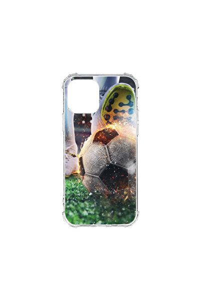 bestcase Carcasă spate antișoc pentru Apple iPhone 12 Mini, Play Football, AS...