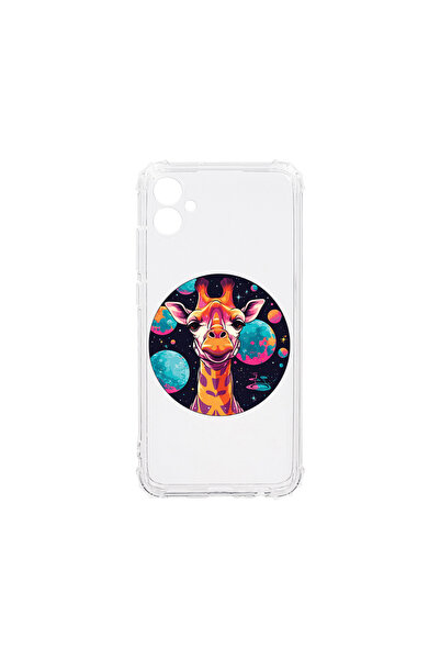bestcase Carcasă spate antișoc pentru Samsung Galaxy A04e, Dream Colors Giraf...