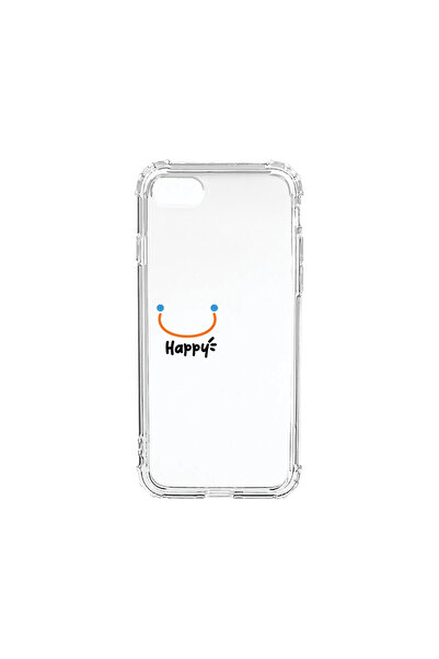 bestcase Carcasă spate antișoc pentru Apple iPhone SE 3 / SE 2 / 8 / 7, Be Happy, AS 1472
