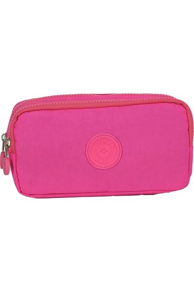 Pippa Yogi Δί-eyed Κορίτσι Ροζ Κρίνκλ Υφασμάτινη Τσάντα Μολυβιών/Μολυβοθήκη - KK975-6