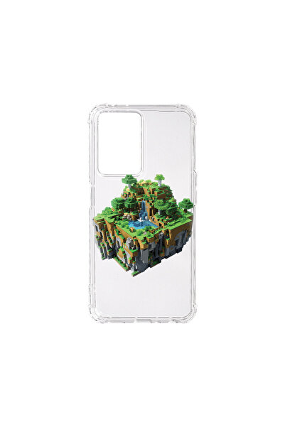 bestcase Carcasă spate antișoc pentru Motorola Moto G53, Minecarft World, AS ...