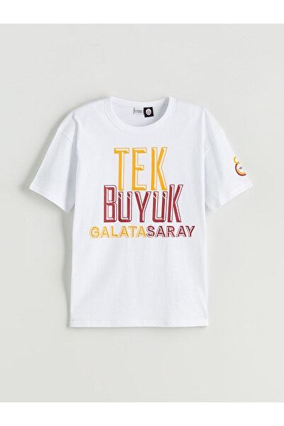 LC Waikiki Μπλουζάκι για αγόρι με στάμπα με λαιμόκοψη