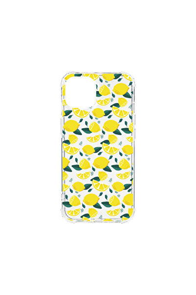 bestcase Αντικραδασμική θήκη πίσω για Apple iPhone 13 Mini, μοτίβο λεμονιού, ...