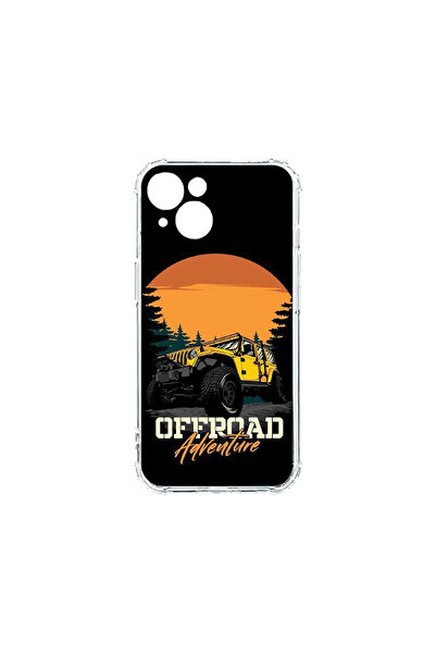 bestcase Carcasă spate antișoc pentru Apple iPhone 15 Plus, Offroad Adventure...