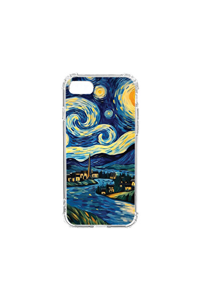 bestcase Carcasă spate antișoc pentru Apple iPhone SE 3 / SE 2 / 8 / 7, Starr...